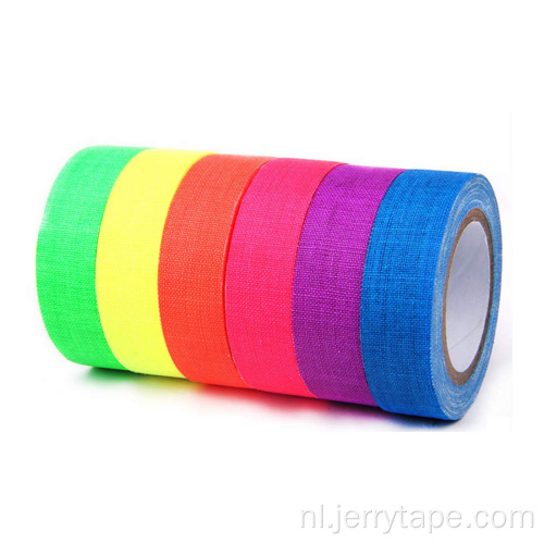 UV-zwart licht reactieve neon fluorescerende gaffertape